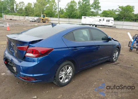 2020 Hyundai Elantra Sel из США, поврежденный, VIN 5NPD84LF9LH593415